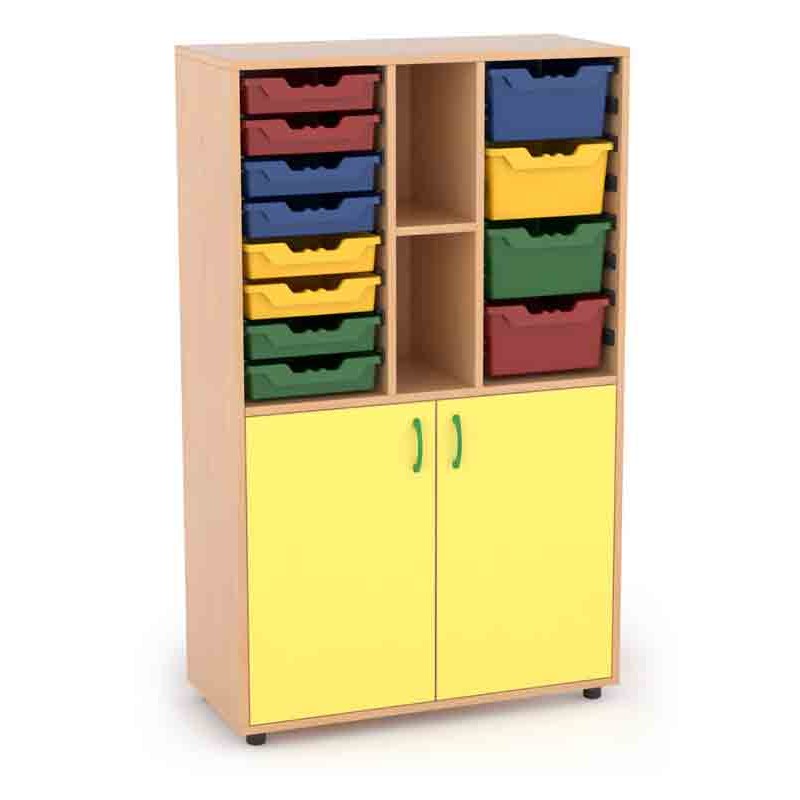 Armarios y estantes medios para colegios | Sointec Proyectos