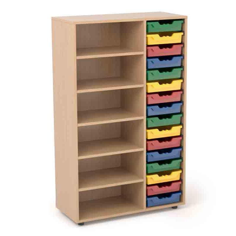 Armarios y estantes medios para colegios | Sointec Proyectos