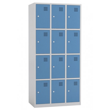 Taquilla metálica de 4 puertas