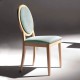 Silla de diseño clásico isabelino en madera