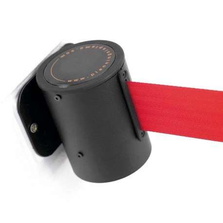 Poste mural con cinta extensible retráctil 3,7 m