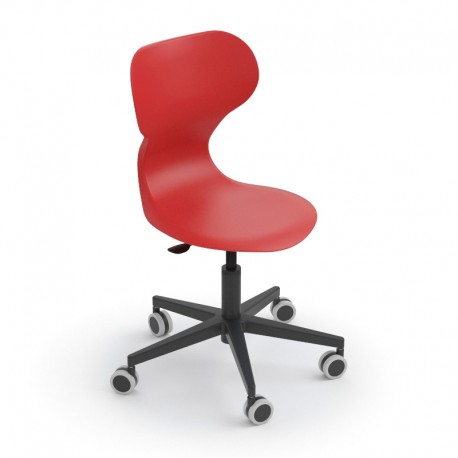 Silla escolar giratoria con ruedas mia lift