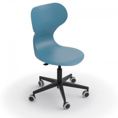 Silla escolar giratoria con ruedas mia big lift