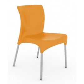 Silla apilable polipropileno moon