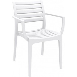 Silla apilable alma con brazos