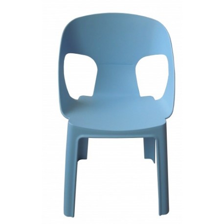 Silla apilable fibra y polipropileno rita