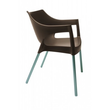 Silla apilable polipropileno pole