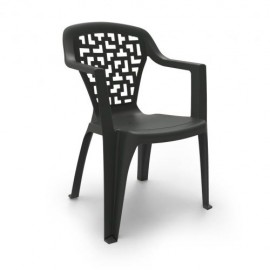 Silla apilable polipropileno creta blanco