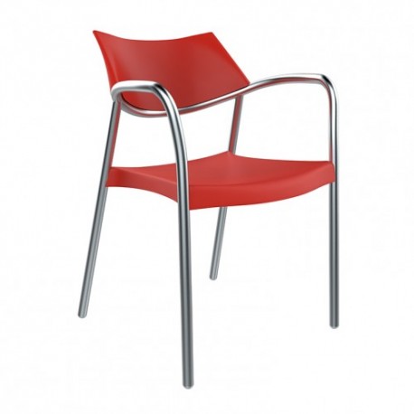 Silla apilable polipropileno splash