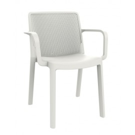 Silla apilable polipropileno fresh con brazos