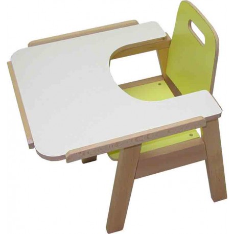 Trona infantil de madera Chiqui