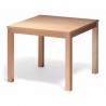 Mesa de madera de 4 patas