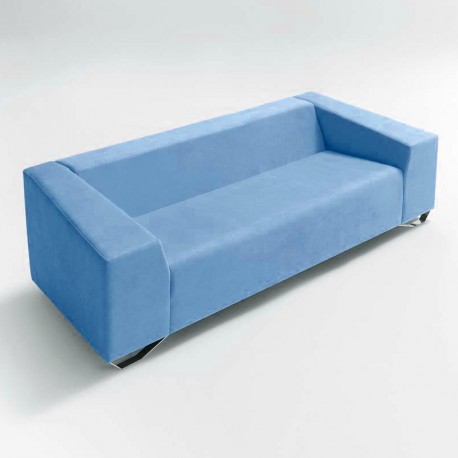 Sofá de diseño con tapizado