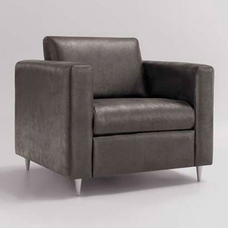 Sofá con brazos de 1 plaza