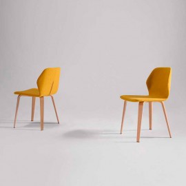 Silla de madera respaldo anatómico