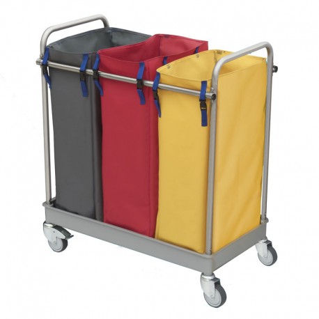 Carro horeca de 3 sacos clasificatorios