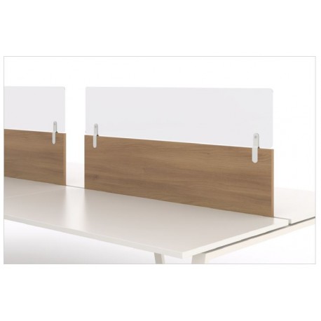 MAMPARA PROTECTORA SOBRE SEPARADOR