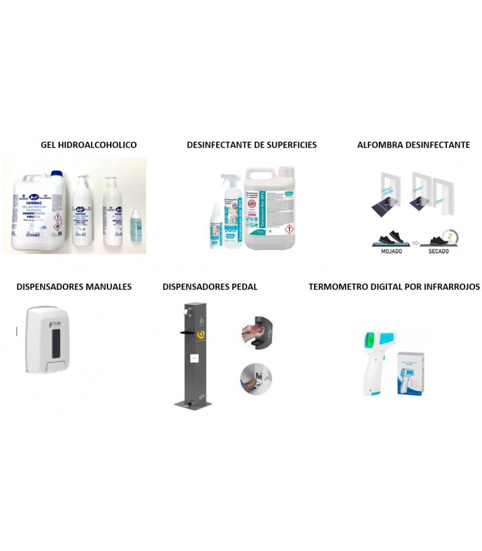 MATERIAL DE PROTECCION CONTRA COVID-19