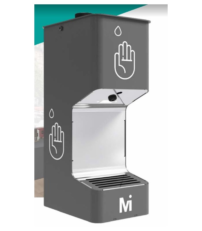 PUNTO DE HIGIENIZACIÓN AUTOMATICO DE PARED