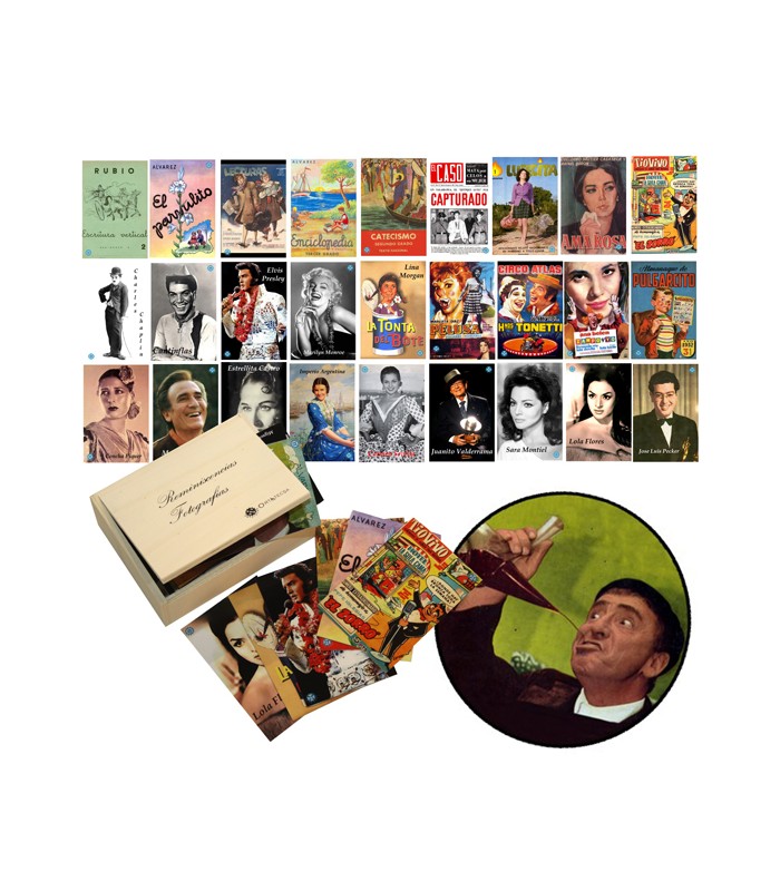 JUEGO CELEBRIDADES Y PRENSA AÑOS 60