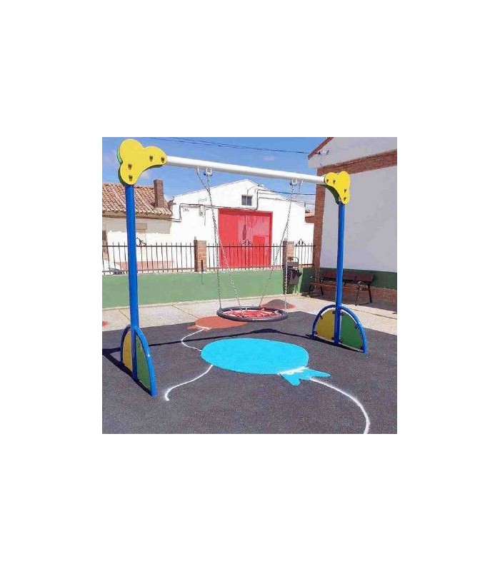 COLUMPIO CESTO CON 1 ASIENTO DE GRUPO