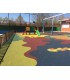 Suelo continuo de caucho para parques infantiles y colegios