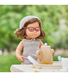 MUÑECO/A CON GAFAS 38CM