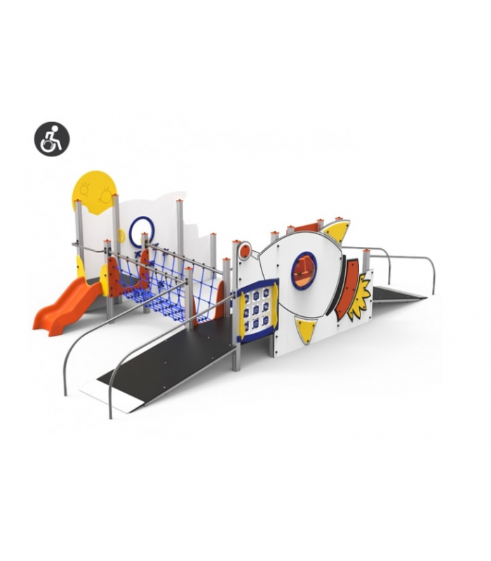 PARQUE INFANTIL ADAPTADO COHETE