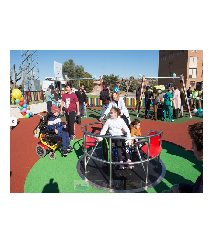 CARRUSEL ADAPTADO SILLA DE RUEDAS FOCUS