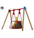 Columpio adaptado para silla de ruedas. Columpio inclusivo