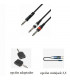 Cable de  1 JACK estéreo a 2 JACK mono