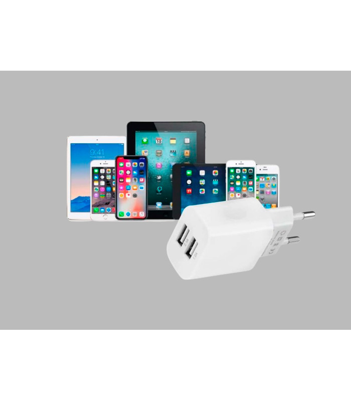 Cargador CT2 USB de dos dispositivos
