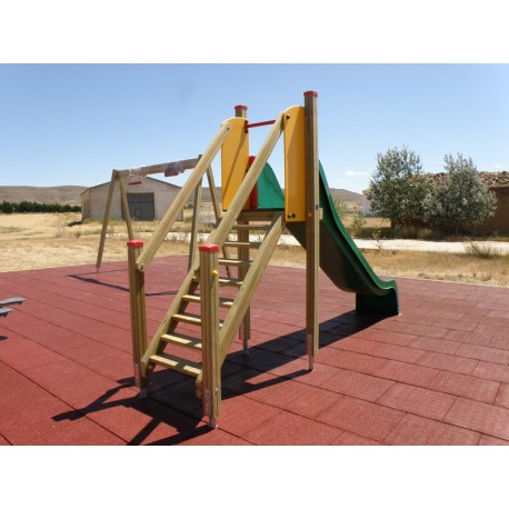 Escalera tobogán