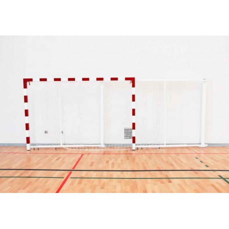 Porterías plegables a pared fútbol sala o balonmano
