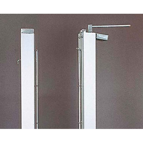 Postes de tenis en aluminio cuadrado