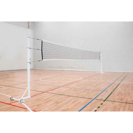 Juego de postes de vóleibol portátiles