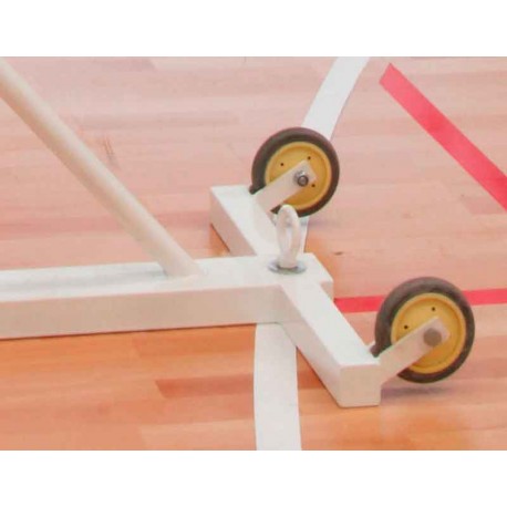 Juego de postes de vóleibol portátiles