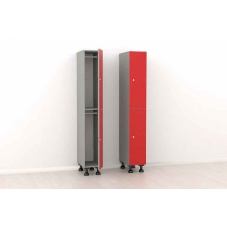 Taquillas de madera hidrófuga para vestuarios