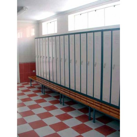 Taquillas fenólica y melamina para vestuarios