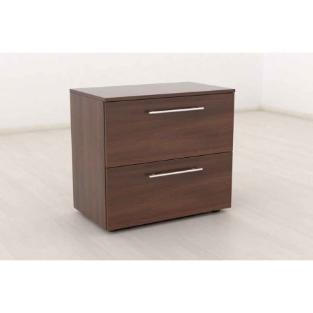 Armario de oficina en madera con archivo y 2 gaveteros