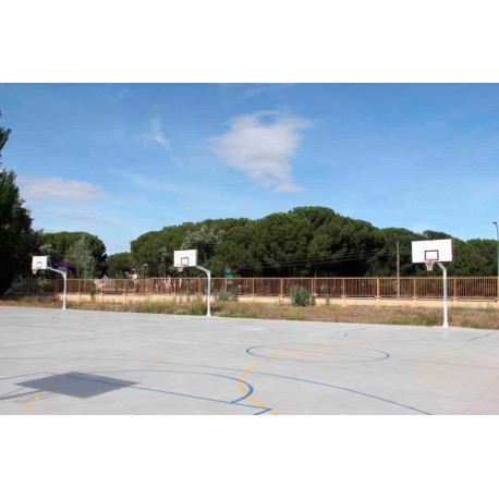 Canasta exterior fija