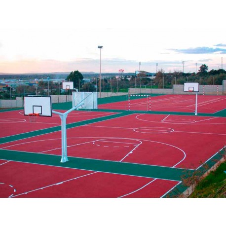 Canasta exterior fija