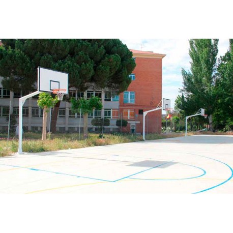 Canasta exterior fija