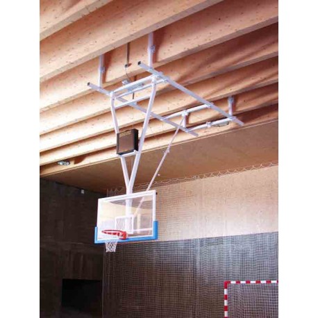 Canasta bitubo elevable de techo motorizada