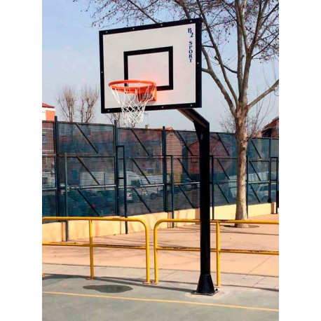 Canasta minibasket fija