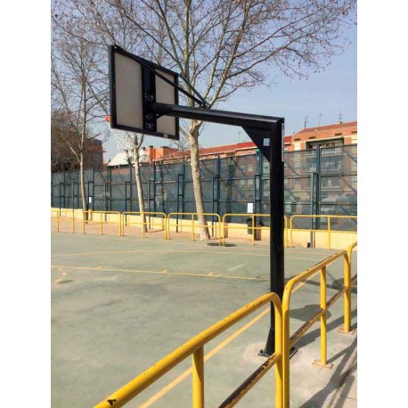 Canasta minibasket fija