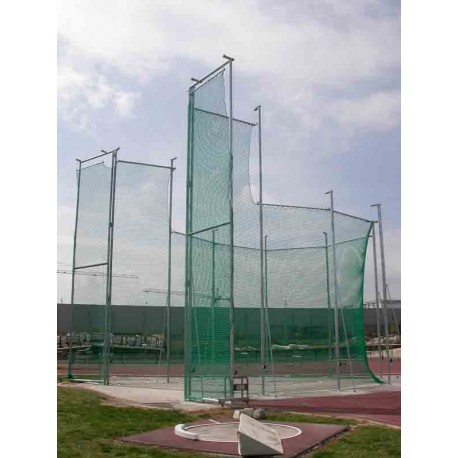 Jaula de lanzamientos para círculos tangenciales