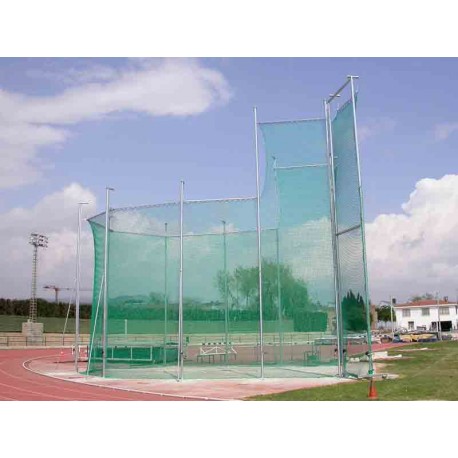 Jaula de lanzamientos para círculos tangenciales