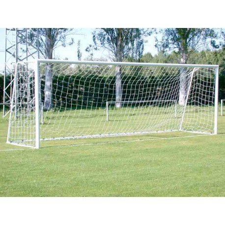 Porterías de fútbol 7 en aluminio móviles con base