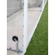 Porterías de fútbol 7 en aluminio móviles con base